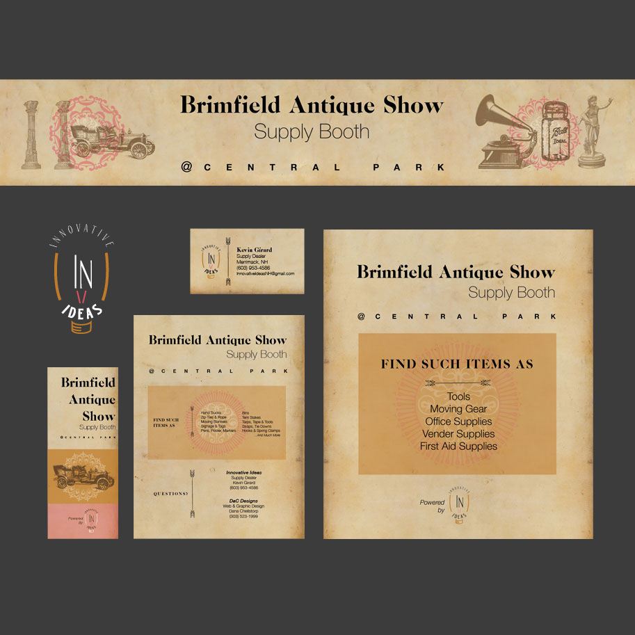 Brimfield Ad Collateral